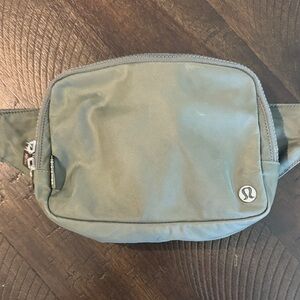 Lululemon Olive Green Belt Bag